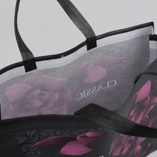 Цена за 2 шт. Сумка хозяйственная без застёжки, 43×11×32 см, чёрная