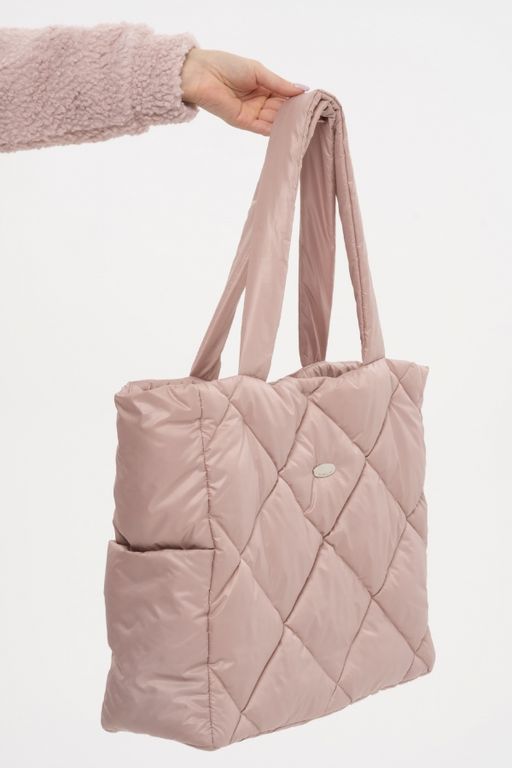 ВИДЕООБЗОР. Сумка из стеганой плащевой ткани на синтепухе - А+б коллекция фото 6