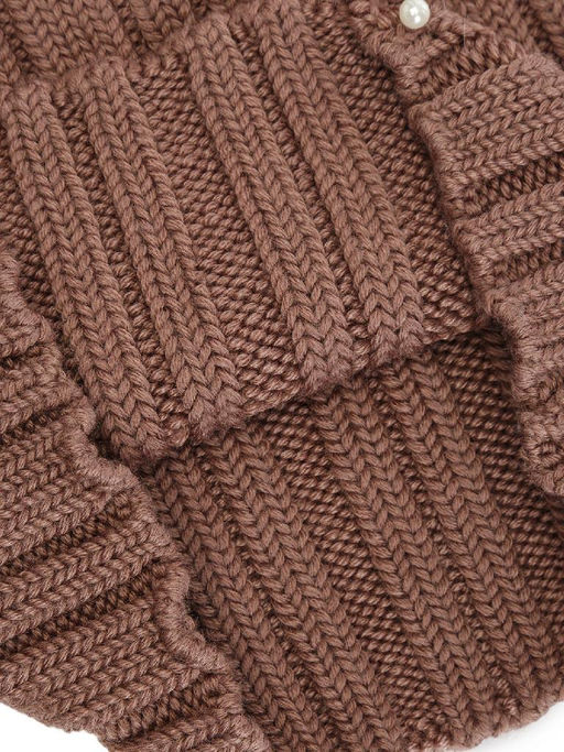 Шапка жен. шерсть+акр LB-N88046 cacao - Labbra фото 4