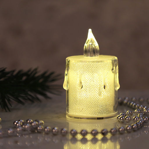 Свеча светодиодная 6,5х3,5 см / LDI-65 /уп 24/240/