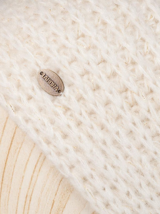 Шапка жен. шерсть+мох+мет LB-N88006 white - Labbra фото 9