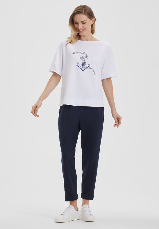 Футболка женская LS-313697-WH, 
белый - Steinberg фото 2