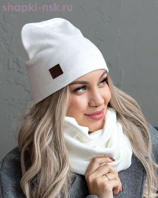 LL 3001 PL 3001 Комплект женский флис (колпак+снуд) (56-58)