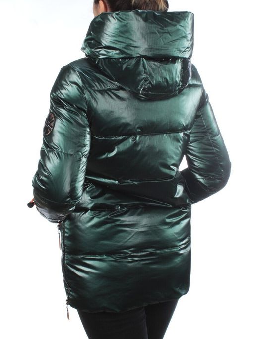 8018 DK. GREEN Пальто женское зимнее JARIUS (200 гр. холлофайбера) - Fashion фото 6