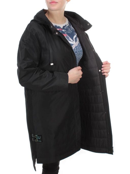 2190 BLACK Куртка демисезонная женская Parten (50 гр. синтепон) - Fashion фото 8