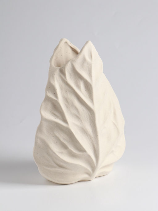 Ваза «Давинсия», 20.5×16 см, керамика, бежевый