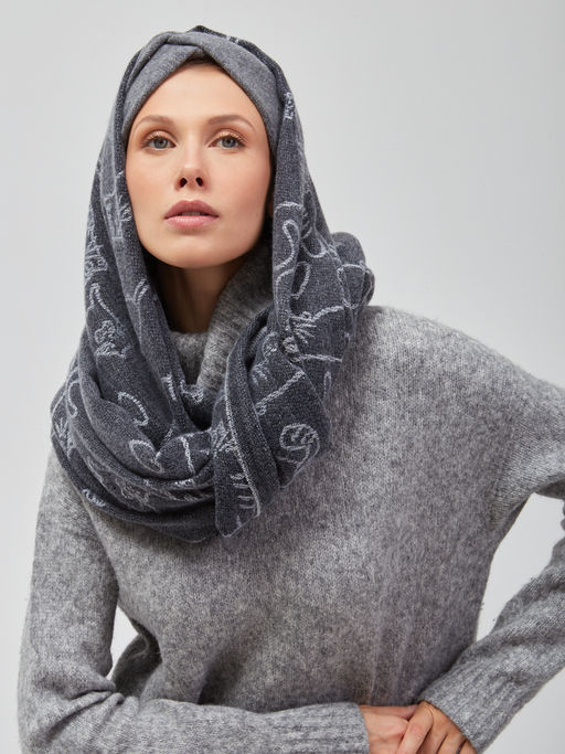 Палантин женский RH9-1558-10 - Tantino фото 8