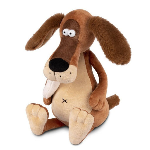 Мягкая игрушка ДуRашки "Пес и косточка" 25см (MT-MRT-D04202310-25) в инд. коробке
