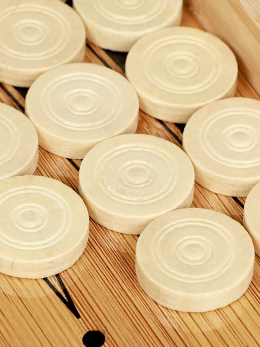 Настольная игра 3 в 1 «Король»: нарды, шахматы, шашки, 39×39 см