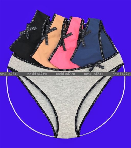 Цена за 5 шт. Трусы женские Турция арт. 113250 (124250) 4XL (52-54) - For you фото 4