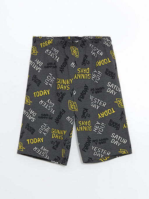 Beli Lastikli Erkek ?ocuk Pijama ?ort