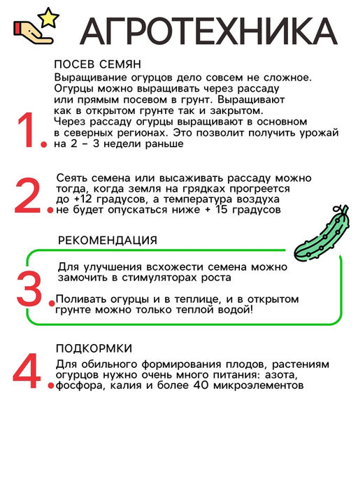 Цена за 3 шт. Семена Огурец Гардемарин F1 цв/п 0.25 г, скороспелый, партенокарпический, гладкий, салатный