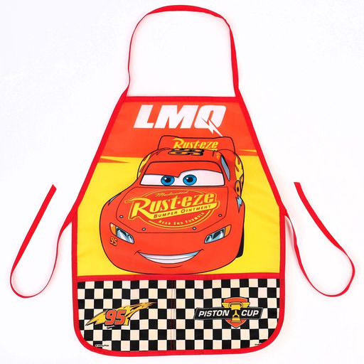 Фартук детский «Тачки», р-р. 490×395 мм