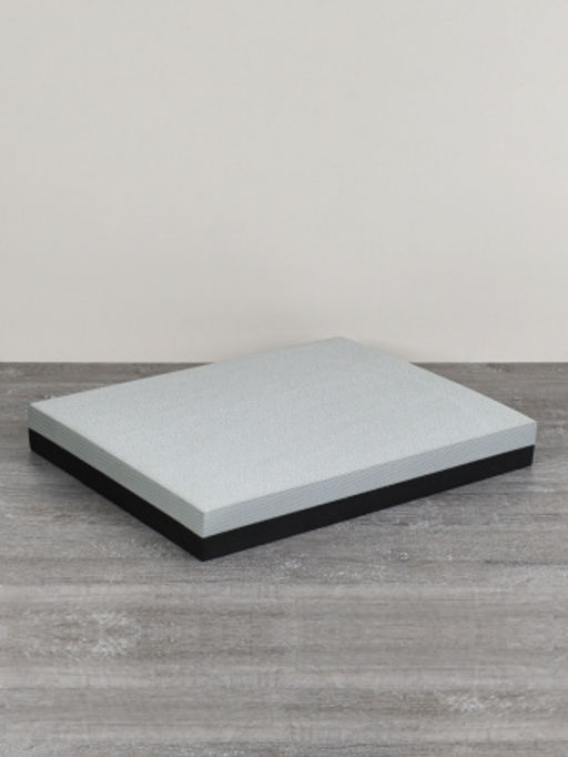 Мат балансировочный для фитнеса и йоги 40х33х5cm/ черно-серый/ уп20 - ГалеонТрейд фото 3