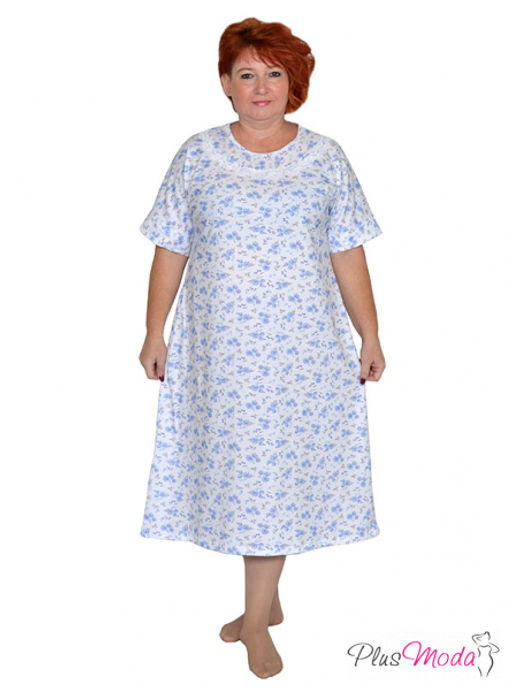 Сорочка Модель №1401 размеры 44-84 - Plusmoda фото 5