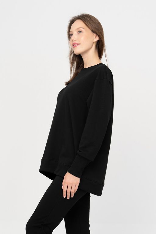 Джемпер женский 404L3-WB черный - Solo mio фото 4