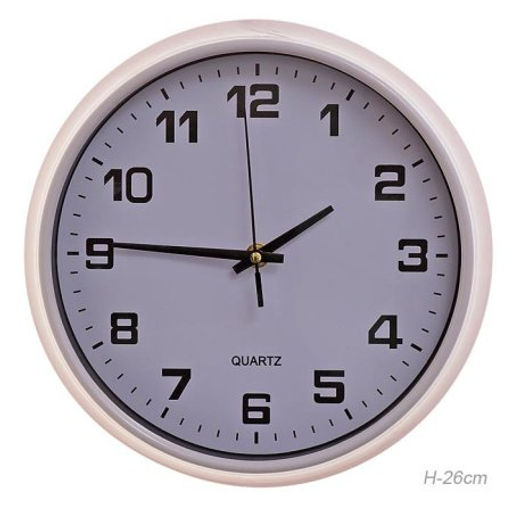 Часы настенные 26 см / 612-2 /уп 40/ - Галеонтрейд фото 2