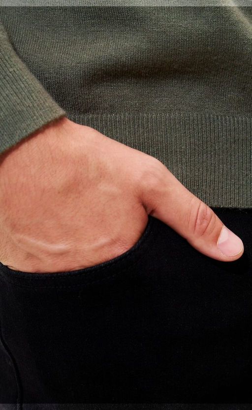 Водолазка мужская F321-15318 хаки - Fine joyce фото 5