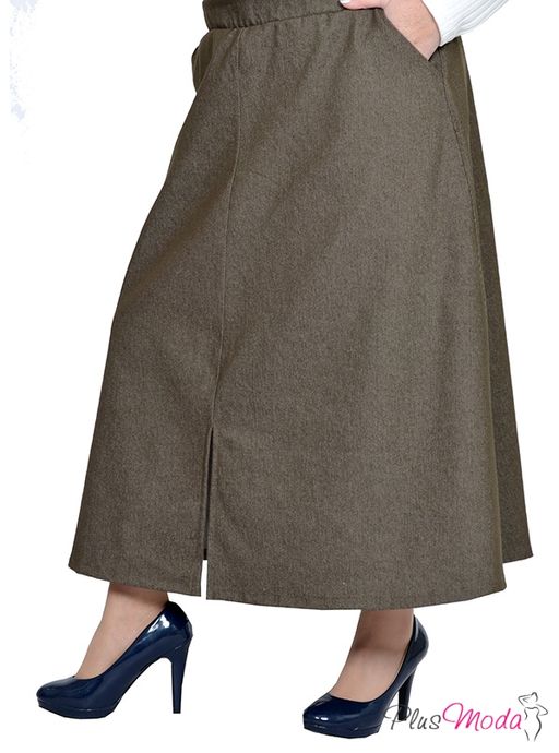 Юбка Модель №1169 размеры 44-84 - Plusmoda фото 2