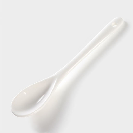 Банка для сыпучих с ложкой Доляна Ананас, 300 мл, 10?14.5 см, доломит, белая