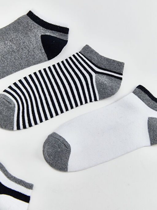 ?izgili Erkek ?ocuk Patik ?orap 5li