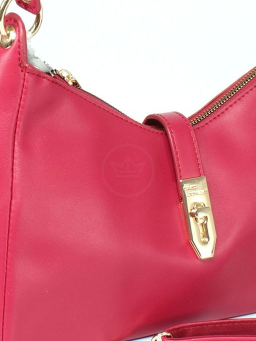 Сумка женская искусственная кожа DJ-СМ 6731-ROSE RED, 1отд, плечевой ремень, фуксия SALE 257775 - Adelia фото 9
