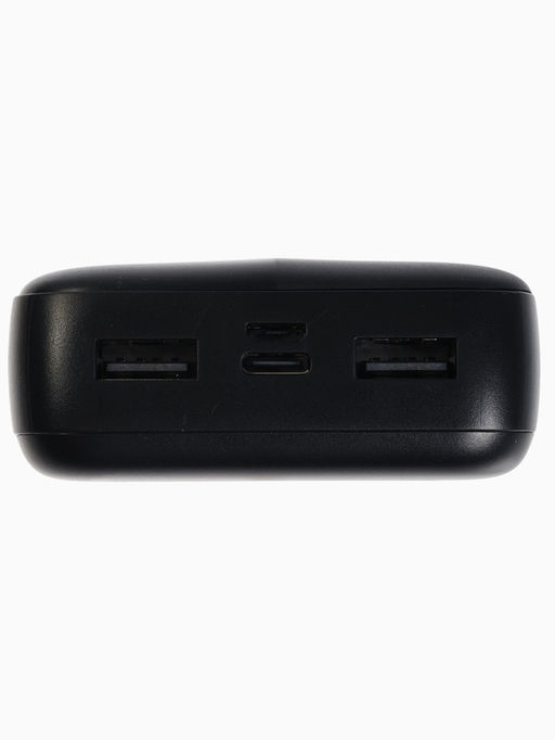 Внешний аккумулятор PB-04, 20000 мАч, 2 USB, 2 А, индикация, чёрный - Simaland фото 5