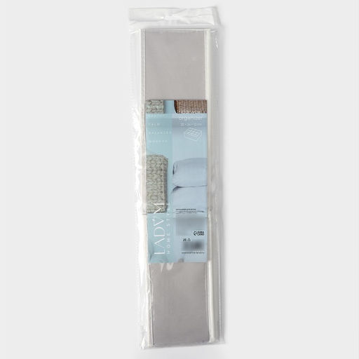 Органайзер для хранения белья LaDо́m, 12 ячеек, 32×24×12 см, серый