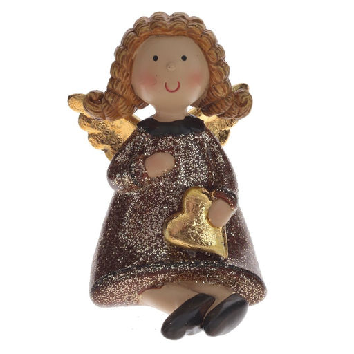 Фигурка декоративная "Ангел", L5 W6,5 H7,5 см, 2в.