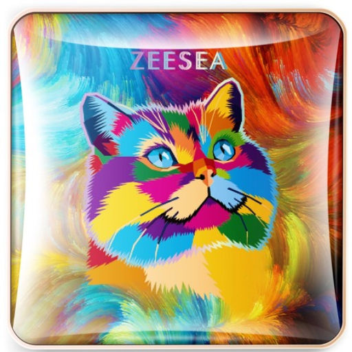 ZEESEA Тени для век Tipsy Kitty Eyeshadow Quad тон 03, 3.5 г  фото 2