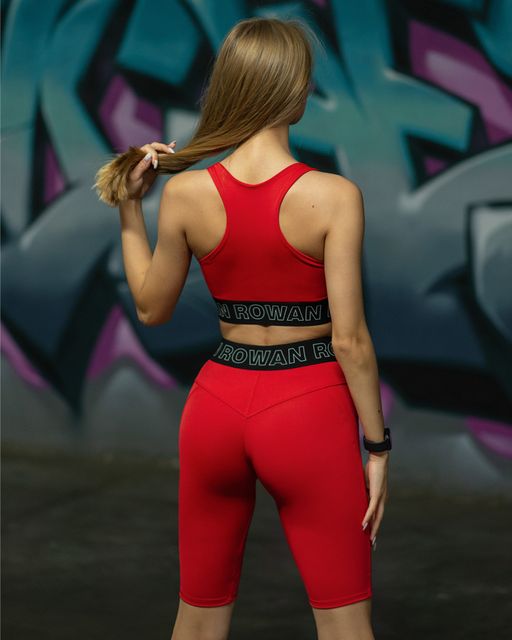 Велосипедки Brand красные - Rowan фото 2