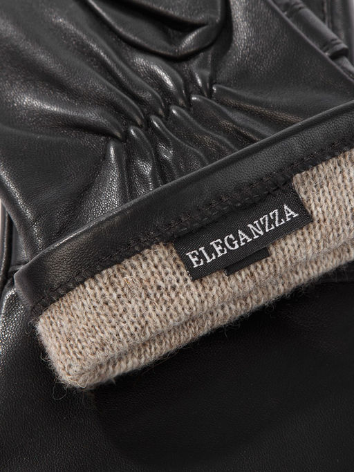 Перчатки женские 100% ш IS8596 black - Eleganzza фото 4