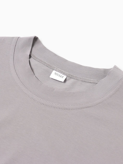 Футболка мужская MINAKU: Basic line MAN серая, размер 52