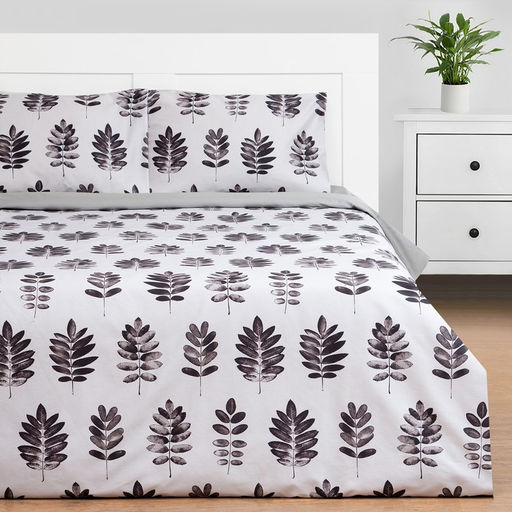 Постельное бельё Этель дуэт Natural print 143х215 см - 2 шт, 220х240 см, 50х70 см -2 шт, мако-сатин  фото 3