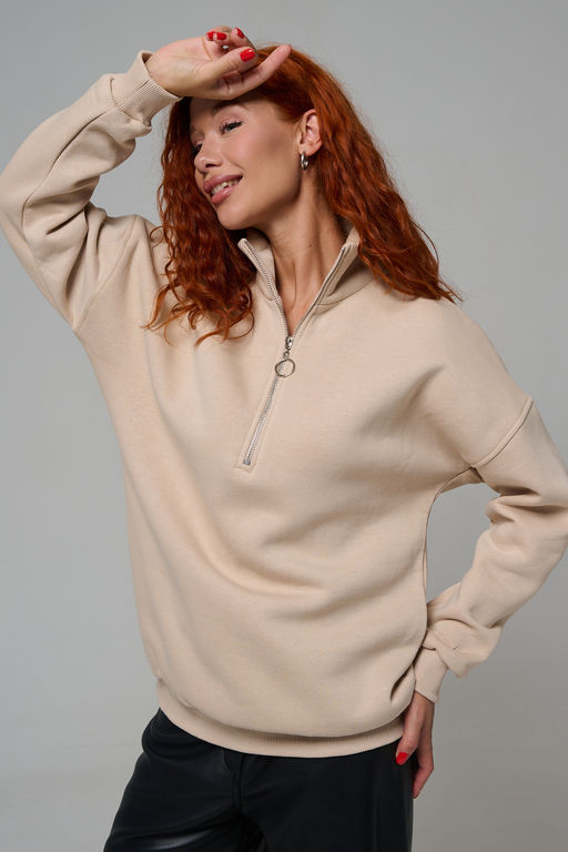 Свитшот Натали 14427 из хлопка с полиэстером фото 38