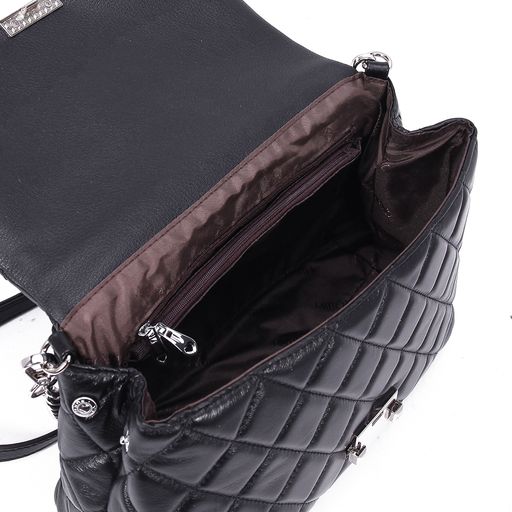 Женская сумка, кожа, MIRONPAN 96003 Черный  фото 4