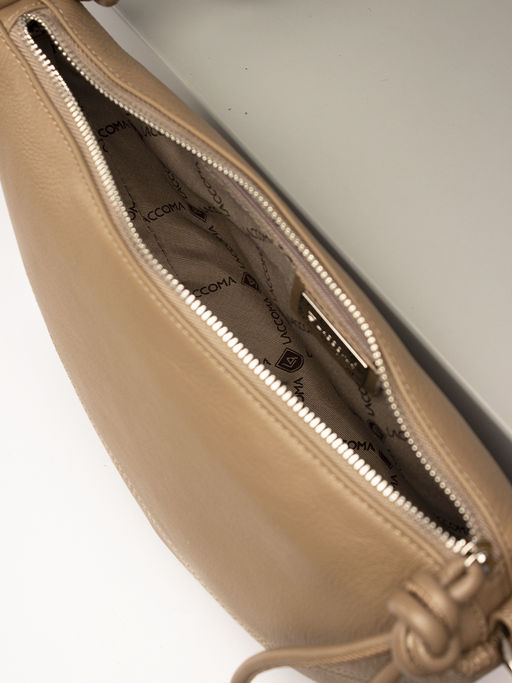 LACCOMA сумка НИ8386-хаки натуральная кожа хлопок