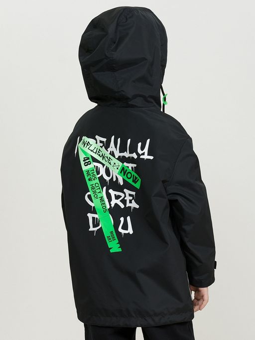 PELICAN, ветровка для мальчиков, Темно-серый  фото 5