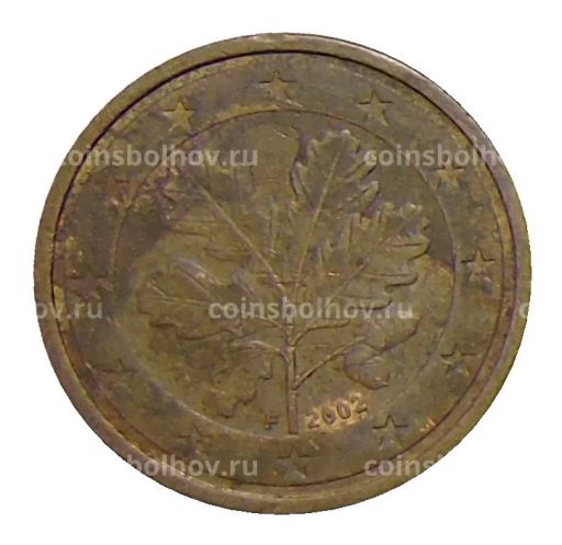 Монета 2 евроцента 2002 года F Германия