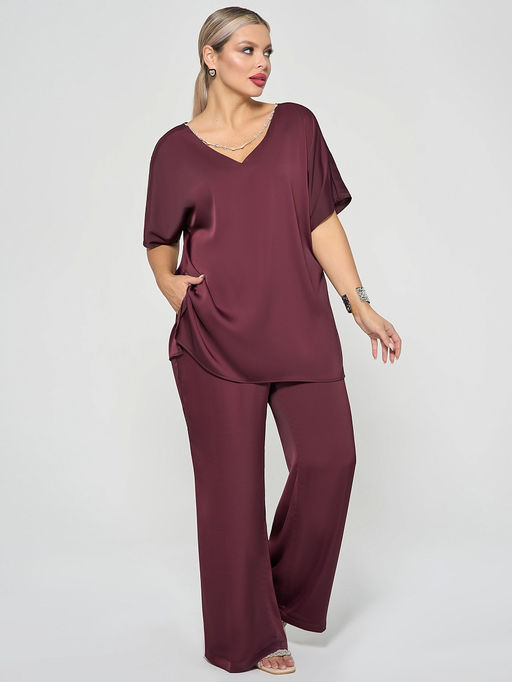 Костюм 0001-7а чёрный - Aquarell фото 35