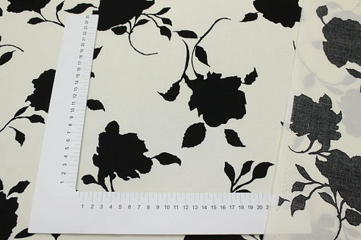 Перкаль Премиум (Digital) Искусство теней, ш.1.45м, хлопок-100%, 95гр/м.кв - Купава фото 3