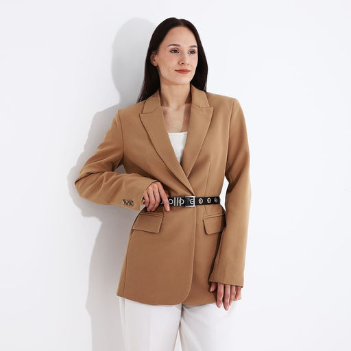 Ремень женский, ширина 2 см, пряжка металл, люверсы, цвет чёрный - Simaland фото 3