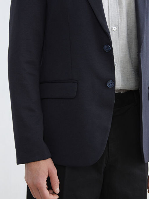 Dar Kal?p Erkek Blazer Ceket