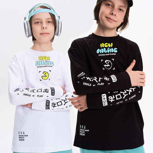 PELICAN, джемпер для мальчиков, Белый