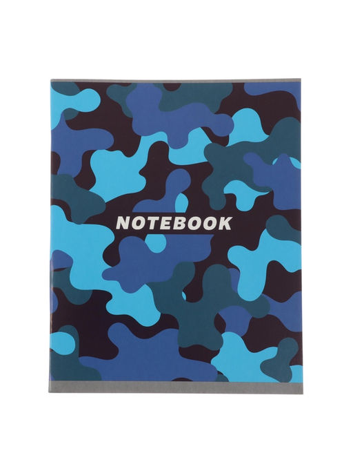 Комплект тетрадей из 5 шт, 48 листов, клетка, Цветной камуфляж, обложка мелованный картон, блок офсет - Calligrata фото 11