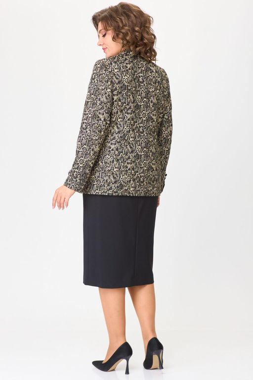 Жакет БелЭльСтиль 866 золото дизайн фото 3