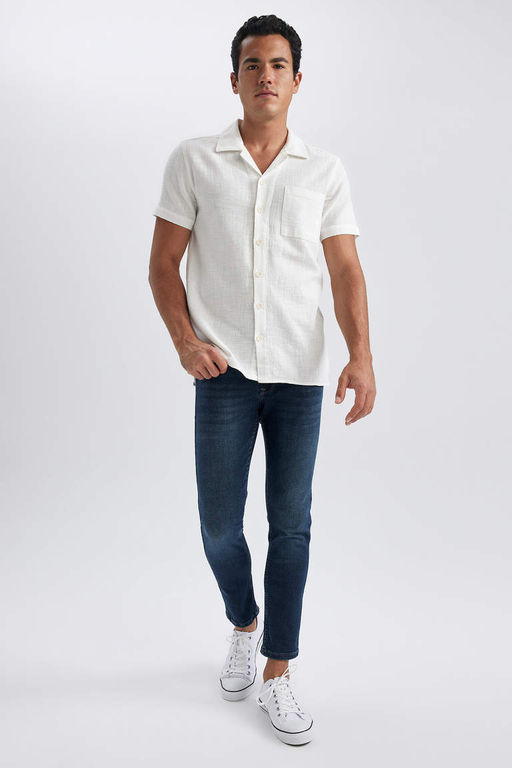 Джинсовые брюки скинни Carlo очень узкого кроя с нормальной талией и очень узкими штанинами - Defacto фото 3