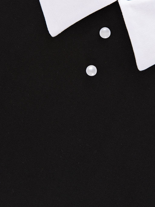 Платье для девочки в школу с воротником UD 4761(5104) черный - Mini maxi фото 6