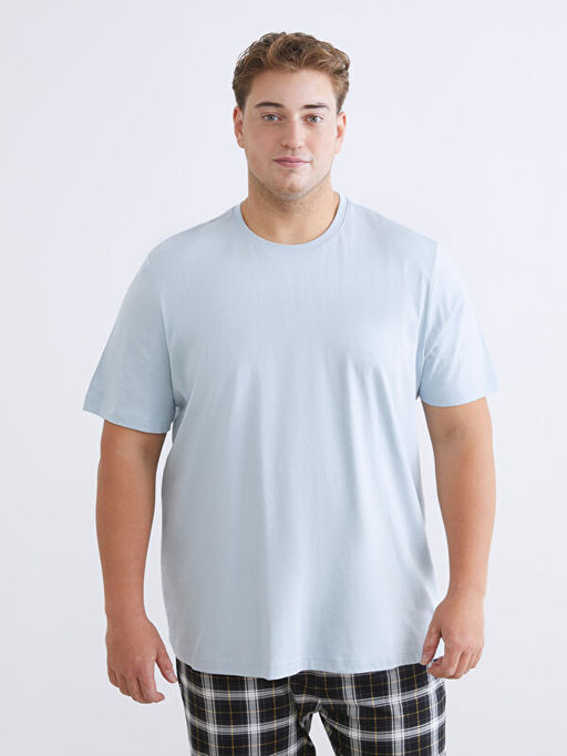 B?y?k Beden Basic Penye Erkek Ti??rt