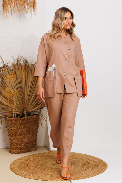 Костюм Anastasia 1202 кофейный фото 5